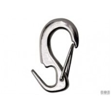 MOSCHETTONE FIOCCO APERTO D10 INOX.