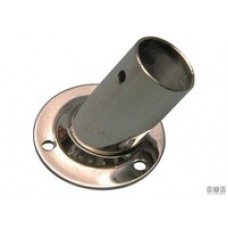 Base tonda 60° in Acciaio Inox 22MM.