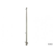 ASTA BANDIERA D25 H1200 INOX.