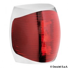 Fanale di via a LED luce rossa.