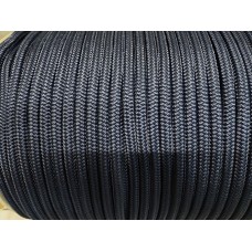 cima doppiaTreccia colore BLU NAVY diametro 8 mm.