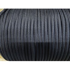 cima  doppiaTreccia colore BLU NAVY diametro 8 mm.