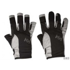 HH SAILING GLOVES SHORT 990 BLACK L