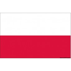 Bandiera Polonia 30 x 45 cm