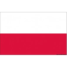Bandiera Polonia 30 x 45 cm