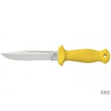 COLTELLO SUB 11 cm. GIALLO